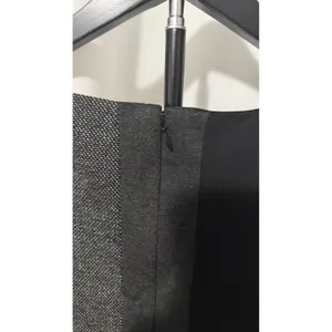 White House Black Market Womens Colorblock Sheath Dress Grey Black Size 4 thumbnail 4