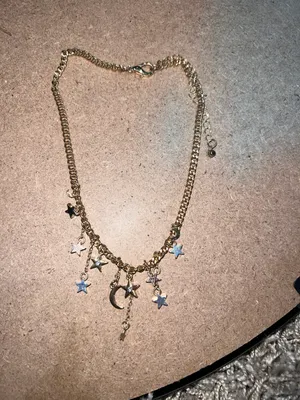 Boutique Stars Moon Gold Necklace thumbnail 3