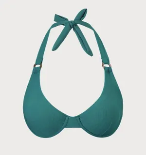 BERLOOK Green Underwire Halter Bikini Top ONLY 34 thumbnail 7