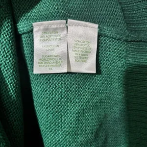 Lilly Pulitzer Sweater Womens Medium Green Crewneck Pullover Sweatshirt thumbnail 8