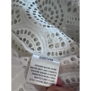 Lucy Paris Loray Embroidered Shirt white sz XS NWT $88 thumbnail 9