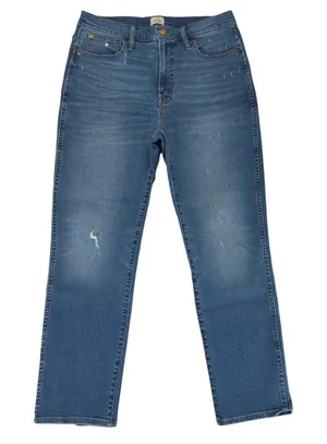 J.Crew High-rise Vintage Straight Leg Jeans Distressed AN018 Women's 31‎ Stretch thumbnail 1