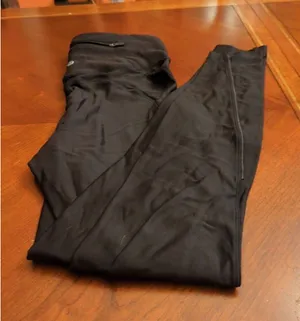 LULULEMON Women's Wunder Under High-Rise Cotton Black Pants Leggings Size 6 thumbnail 1