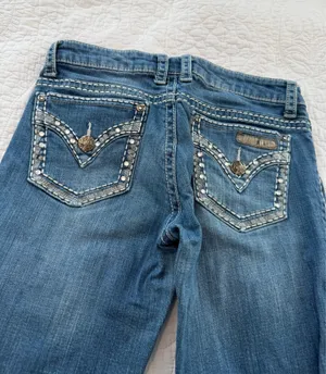 Wrangler Rock 47 Ultra Low-Rise boot cut Jeans thumbnail 3