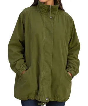 Bromley Sport Thermoloft Insulated Jacket Outdoor Full Zip Midweight Green Large thumbnail 1