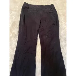Banana Republic Women's Size 8 Jackson Fit Dress Pant Black Sexy Trouser Flare thumbnail 8