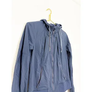 Lululemon Street To Studio Jacket Size 6 Navy Lightweight Hoodie Zip Up thumbnail 7