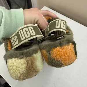 Ugg Fluff Yeah Slide Cali Collage Olive (camo) size 8 thumbnail 11