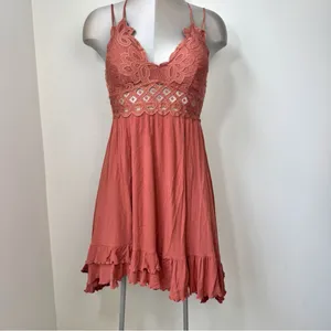 Wishlist Apparel Southern Fried Chics Double The Love Dress Size Large Lace thumbnail 2