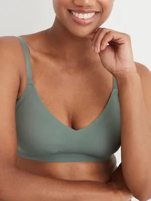 NWT Aerie Smoothez Army Green Removable Pad Bra thumbnail 1