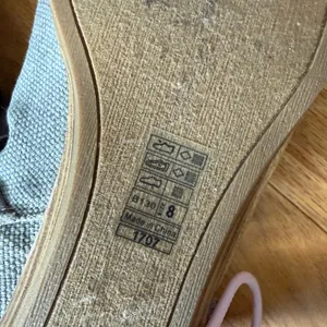 Blowfish‎ Malibu 8 Gray Sandals Canvas Ruched Strappy Zip Boho Flat thumbnail 5