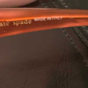 Kate Spade Vibrant Orange Eyewear. Frame and Kate spade hard case only thumbnail 6