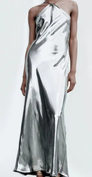 New Metallic Dress thumbnail 1