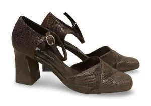 Vintage GF Originals Faux Snakeskin Heels thumbnail 1