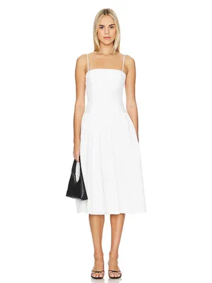 Amanda Uprichard X Revolve Delora Drop Waist Midi Dress- Still Selling thumbnail 3
