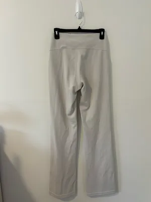 Lululemon Brushed Softstreme Ribbed Zip Flare Pants Size 6 thumbnail 4