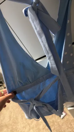 Light Blue Edikted Halter  thumbnail 4