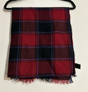 Brooks Brothers 100% Wool Red Plaid Scarf Made in Italy Winter Fall Warm Cozy thumbnail 1