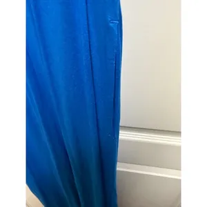 Loft Beach Womens Royal Blue‎ Wide Leg Jumpsuit Tie Strap Surplice V-Neck M NEW thumbnail 5