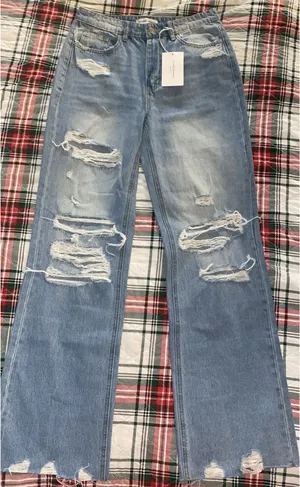 Vervet Flying Monkey Distressed Jeans thumbnail 3
