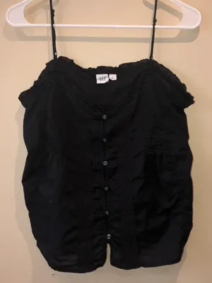 Gap Black Blouse thumbnail 3
