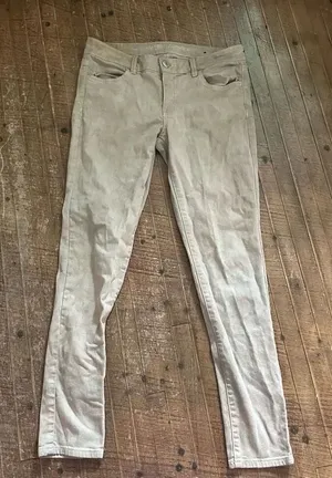 American Eagle super stretch size 10 tea stain jeggings thumbnail 1