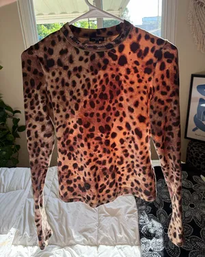 SKIMS Dolce & Gabbana Black Cotton Long Sleeve thumbnail 1