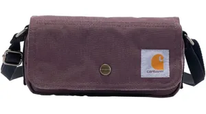 Carhartt Legacy Women Essentials Crossbody Bag Wine 8.5w x 4.5h x 1.5d inches thumbnail 1