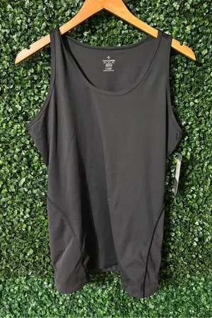 Tommie Copper Womens Core Compression Tank Top Black Size XL NWT thumbnail 1
