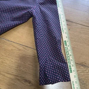 Ann Taylor Women Size Petite Button Down‎ Coat Polka Dot Tie Cotton Blend Career thumbnail 7