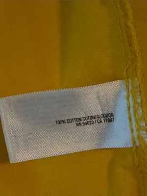 NWT 2012 Old Navy Yellow Cotton Peacoat Jacket Early 2010s Twee S thumbnail 14
