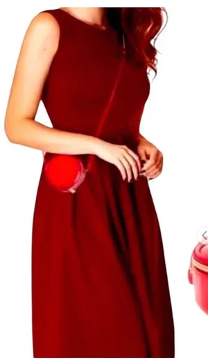 Marc Jacob's Snapshot Mini Round Red Crossbody Bag NWT thumbnail 1