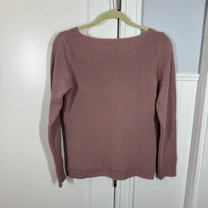 BENEDETTA B. Merino‎ Wool & Cashmere Blend Light Purple Knit Sweater size small thumbnail 4