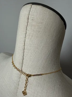 Kendra Scott Gold Heart Pendant Necklace with Mother-of-Pearl Inlay New thumbnail 7