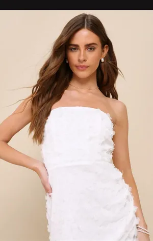 White Lulus Dress thumbnail 1