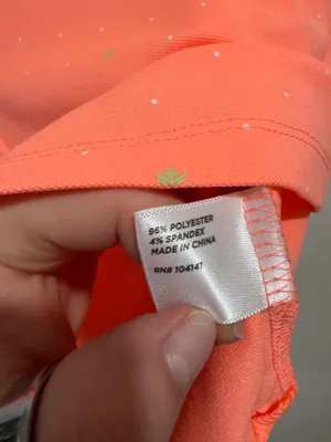 Lady Hagen Essentials Coral Sleeveless Golf Polo Top Size Small thumbnail 7