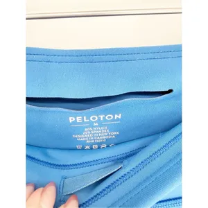 Peloton Move High Waist‎ Capri Leggings Women's M Blue Activewear thumbnail 6