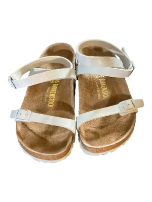 Birkenstock Yara pale blue Birko-Flor Ankle Wrap Sandals - Size 36 thumbnail 2