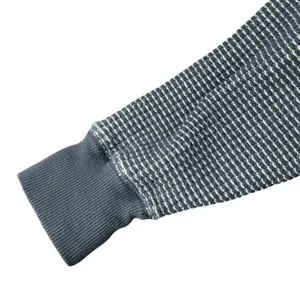 American Eagle Small Big Hug Sweater Waffle Knit V-Neck Oversized Long Sleeves thumbnail 3
