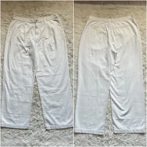 Madewell Jeans The Harlow Wide-Leg Baggy Straight in Tile White 33 NWT New thumbnail 6