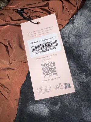 Oh Polly Natalya Bandeau Mini Dress in Chocolate Brown Size 4 New with tag thumbnail 14