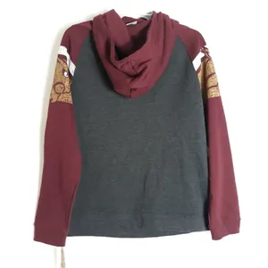 Rivalry Threads Texas State Womens Hoodie Sweatshirt Large Maroon College Graphic Pullover thumbnail 3