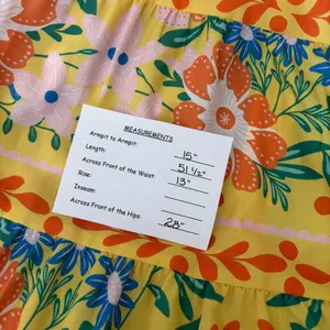 NWT!! CHELSEA & VIOLET Cecily Maxi Dress Yellow Floral Vacation Tiered X-Small thumbnail 13