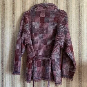 ZARA NWOT Tweed Cardigan Blazer Jacket Coat Size Small Pink Red Women’s Clothing thumbnail 6