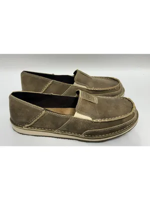 NEW Ariat Women’s Bomber Cruiser Shoes 9.5 B Brown Leather Slip On Moc Toe thumbnail 2