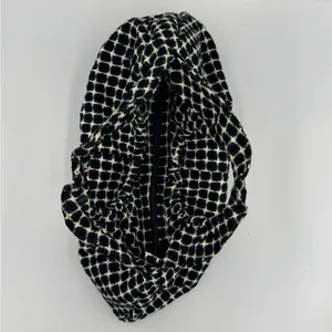 Giannini Black & White Grid Pattern “Dumpling” Handbag thumbnail 5