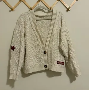 Taylor Swift The Red Era Cable Knit Cardigan size XS/S thumbnail 1
