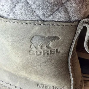 Sorel Slimpack II Lace Waterproof Winter Boots in Quarry Grey and Black Size 6 thumbnail 6