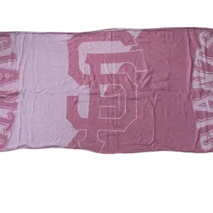 Forever Collectibles Genuine San Francisco Giants Scarf Pink Fringe thumbnail 3