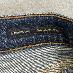 Citizens of Humanity‎ Emerson Slim Boyfriend Jeans Medium Wash Blue Denim 36 thumbnail 4